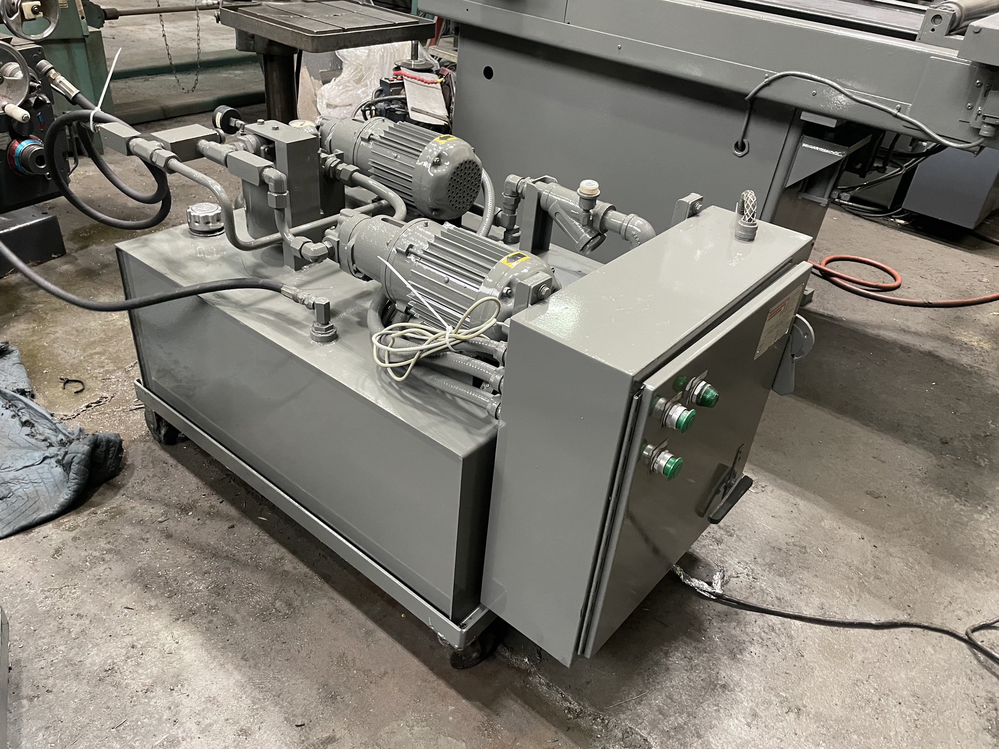 Hydra-Tech Systems HP6oC2HP  H49-2  50 PSI 6 GPM Hydraulic Unit